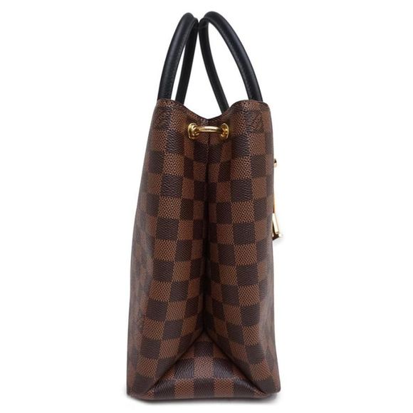 Louis Vuitton Riverside Diagonal Damier Ebene Shoulder Bag - Picture 4 of 11
